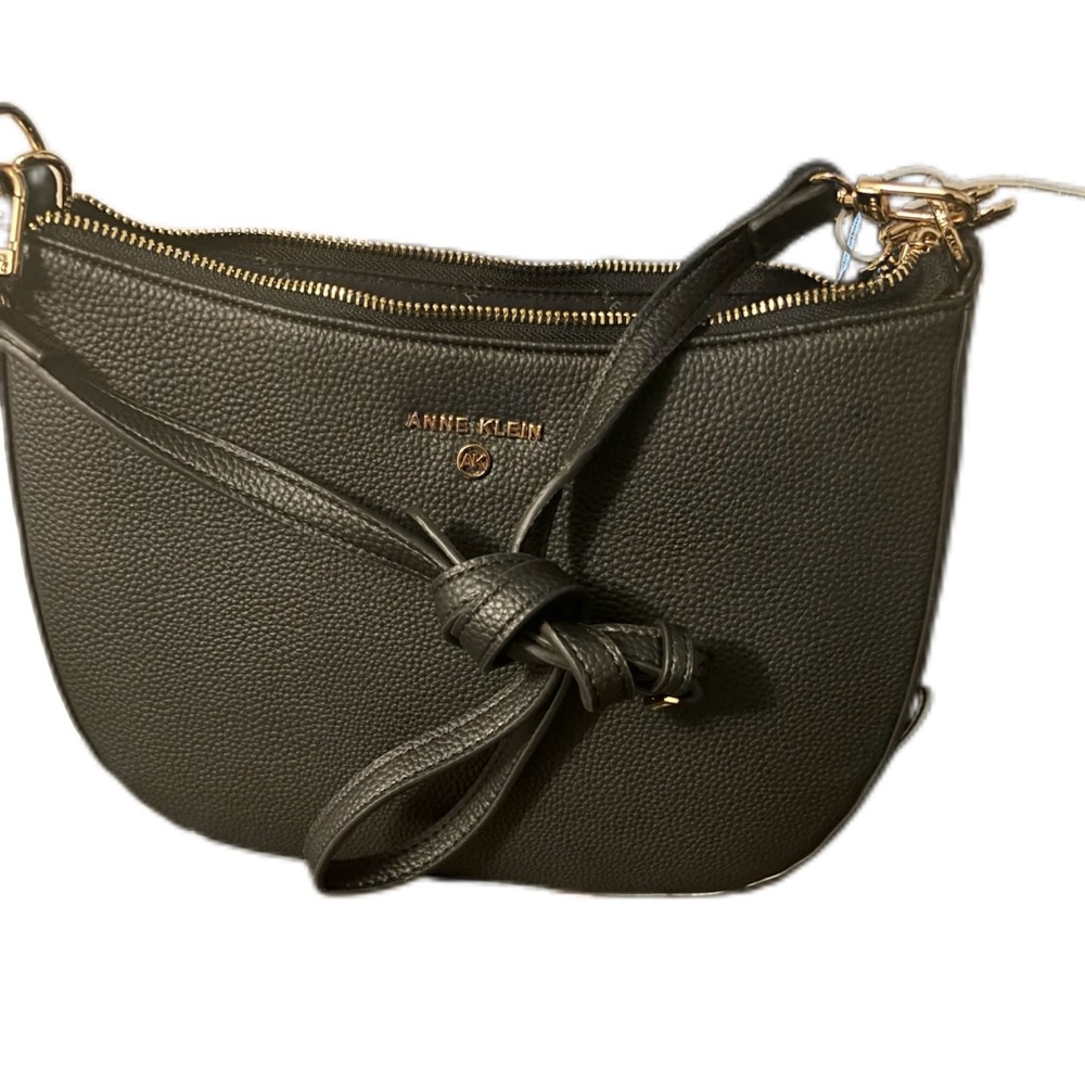 Anne Klein Black Crossbody Bag